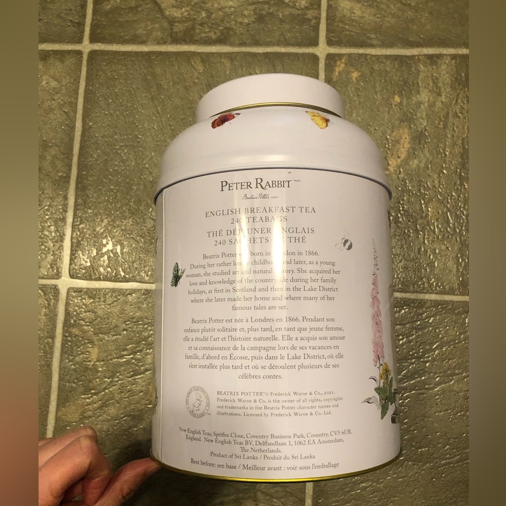 Empty Peter Rabbit Tin Can - Picture 4 of 9